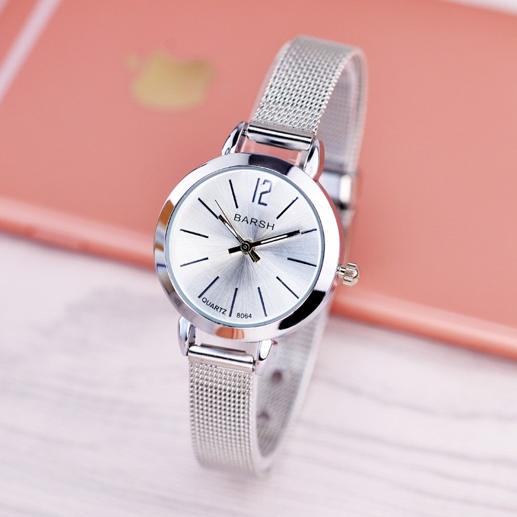 [NEW TREND]Đồng Hồ Nữ Barsh 0810 Dây Thép Hàng Chính Hãng Thiết Kế Nhỏ Sang Trọng | BigBuy360 - bigbuy360.vn