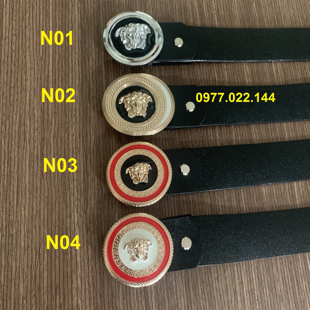 XẢ HÀNG Loại 1 - Dây nịt - Thắt lưng nam siêu rẻ siêu bền mặt tròn nổi