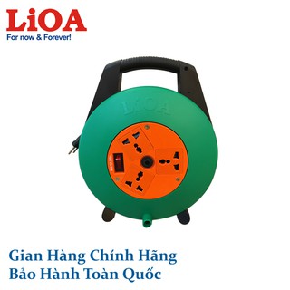 Ổ cắm kéo dài quay tay LiOA  kín kiểu xách tay (XTD5-2-15A XTD10-2-15A XTD10-3-15A)