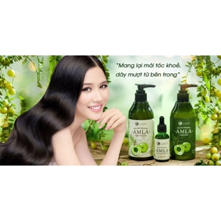Bộ sản phẩm kích thích mọc tóc, ngừa rụng tóc Amla Laco