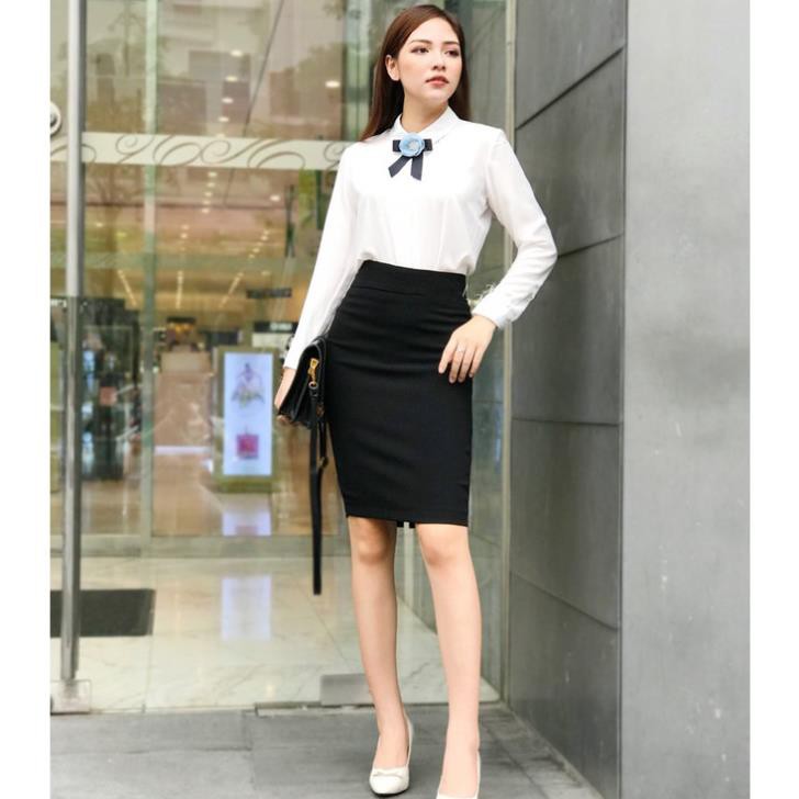 Chân váy bút chì Vải Umi Hàn Cao Cấp,  chân váy dài công sở nữ lưng cao - CVBC10 | BigBuy360 - bigbuy360.vn