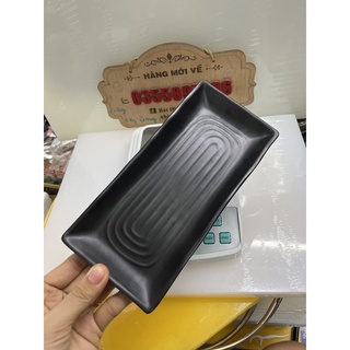 Đĩa chữ Nhật 21x10cm
