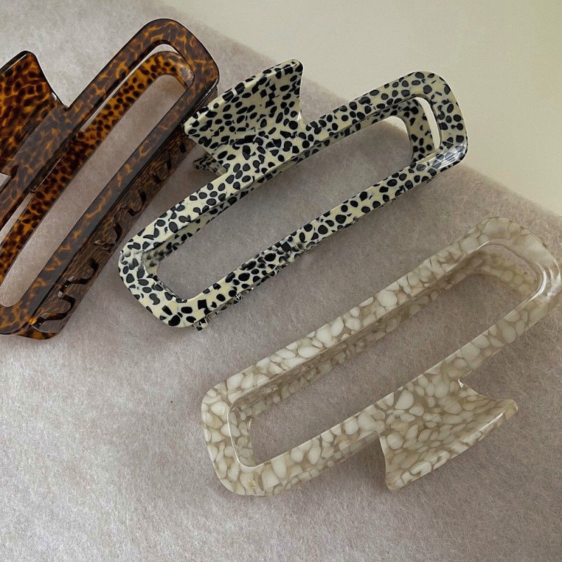 Kẹp Tóc Cỡ Lớn Thiết Kế Đơn Giản Thời Trang Mùa Hè Hàn Quốc Cho Nữ