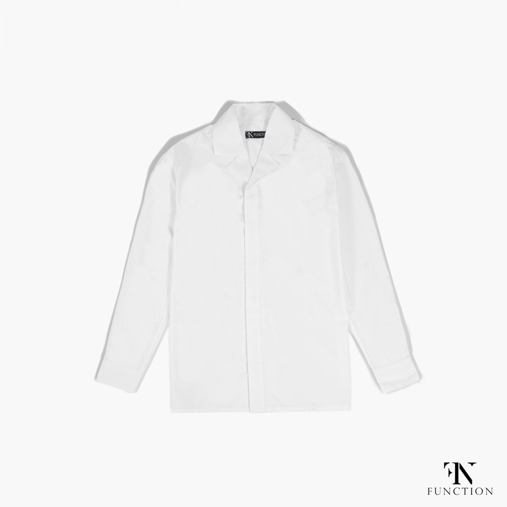 Áo Sơ mi Nam Oversized cổ Cuban tay dài FUNCTION siêu thoáng mát (Semi Oversized Cuban Shirt) | BigBuy360 - bigbuy360.vn
