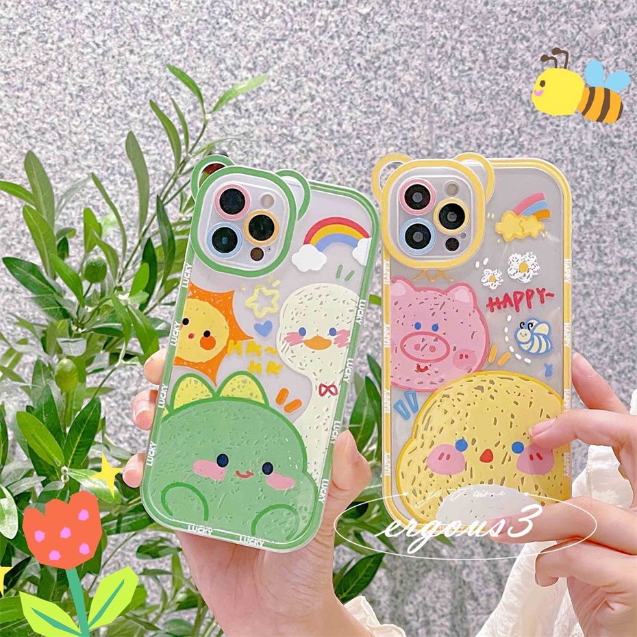 Ốp Điện Thoại Mềm Họa Tiết Graffiti Cho iPhone 14 13 12 11 Pro Max SE2020 X XR Xs Max 7 8 6 6s Plus