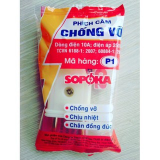 PHÍCH CẮM CHỐNG VỠ SOPOKA P1