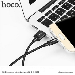 Cáp Sạc Nhanh Hoco X14 Micro USB (1m/2m) Chính Hãng - Dây Sạc Cho Android Hoco X59