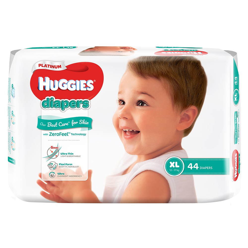 Tã Dán Huggies Platinum Siêu Cao Cấp NB60/S82/M64/L54/XL44