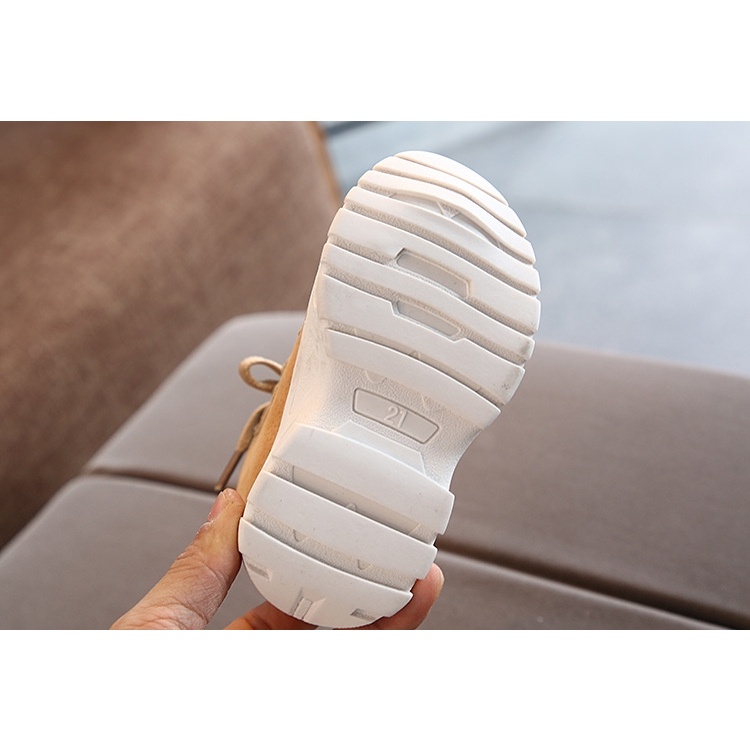 Giày cao cổ da lộn cho bé từ 1 tuổi đến 5 tuổi (H986). Richkidsstore2021