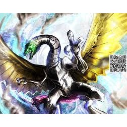 1458-15 Lá bài vua trò chơi Graydle Dragon Yugioh bản có tem bạc tặng Sleeves bọc bài