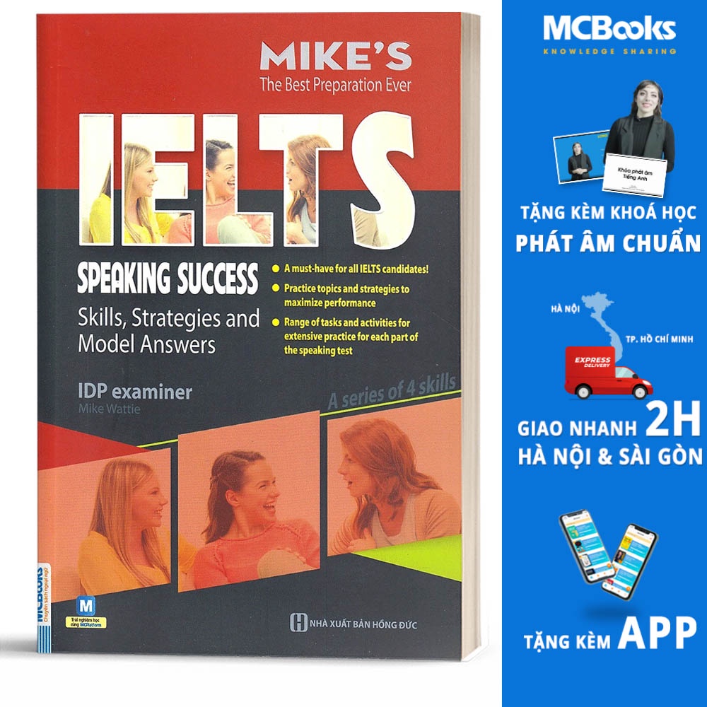 Sách - Ielts Speaking Success Skills Strategies And Model Answers - Dành Cho Người Luyện Thi Ielts - Học Kèm App Online thumbnail