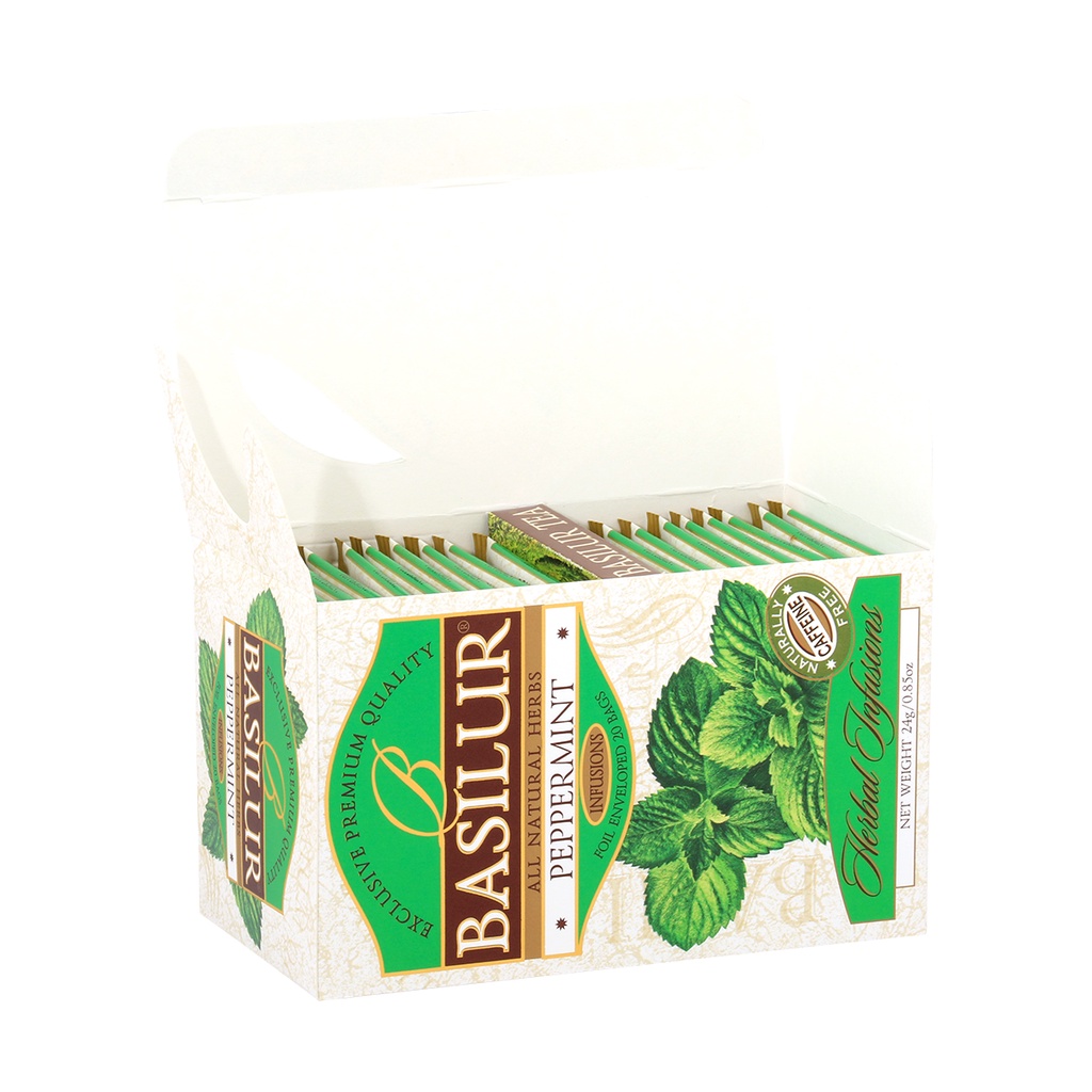 Trà bạc hà Basilur _Nhập khẩu Sri Lanka_25tui_50gam | BigBuy360 - bigbuy360.vn