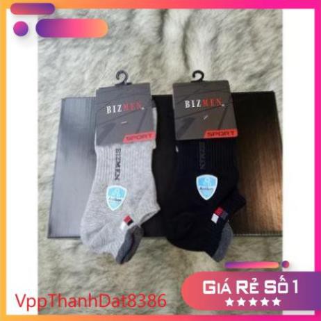 (Sale) Tất thể thao nam khử mùi kháng khuẩn Bizmen CSP-07