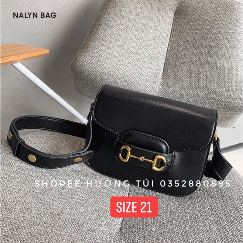 Túi Hồ Ngọc Hà Trơn size 25 hót chất đẹp(k hộp)