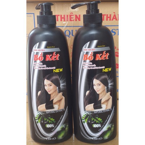 Combo 2 chai Dàu gội bồ kết 1000ml