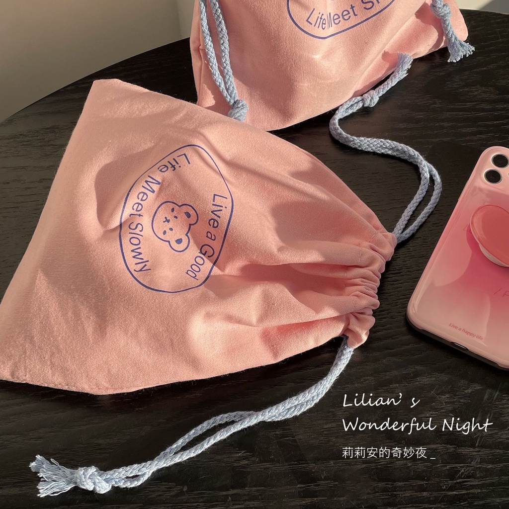 Mocha Túi Đựng Mỹ Phẩm Sức Chứa Lớn Phong Cách Hàn Quốc