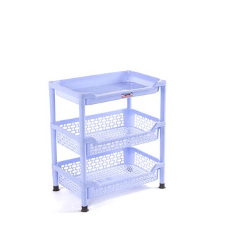 kệ chén nhựa 3 tầng chữ nhật 31x21x43cm
