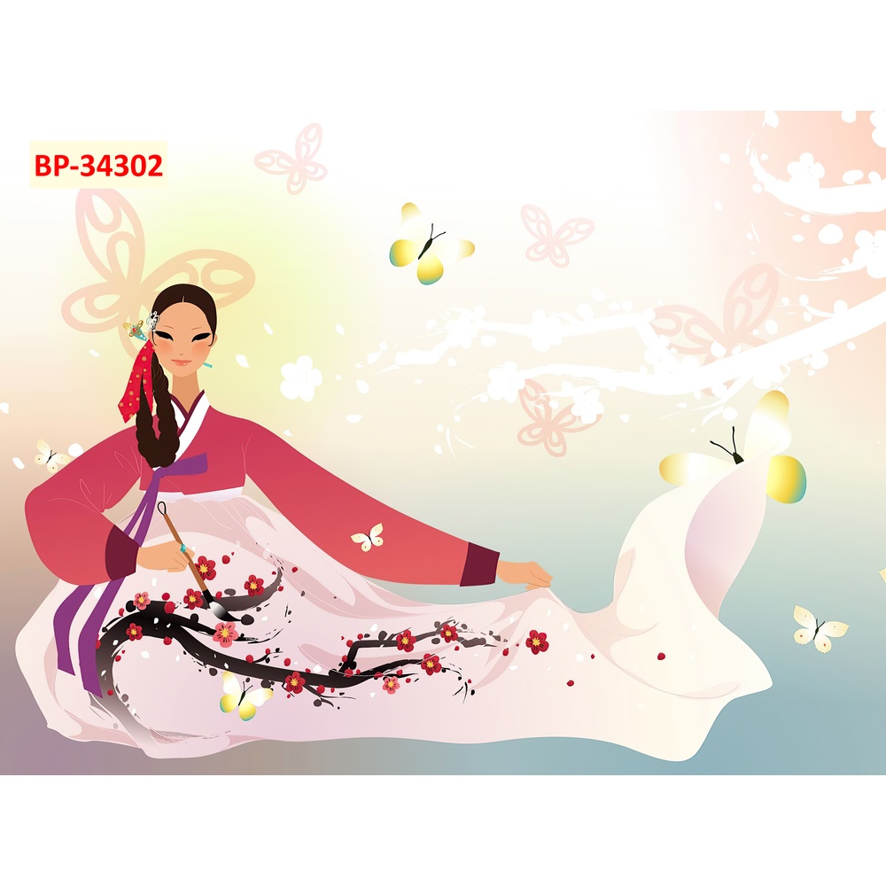 Tranh dán tường Quán Cafe, Trà chanh ,Trà Sữa, Trang Trí Cửa Hàng cao cấp