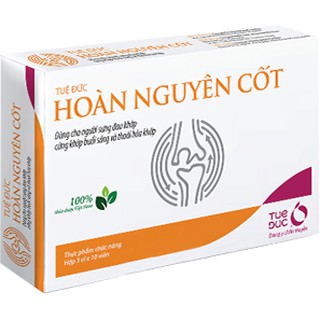 Hoàn Nguyên Cốt - Hỗ trợ phòng ngừa tái phát đau nhức cột sống, lưng, cổ do thoái hoá (20v)