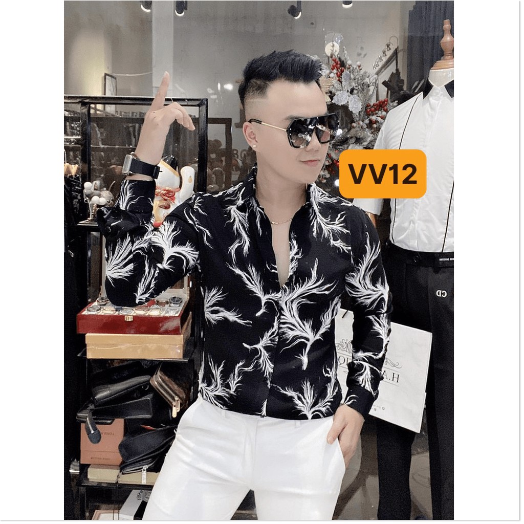 Áo Sơ Mi Nam Cao Cấp In Hình 3D THỜI TRANG THIẾT KẾ 2020 HP