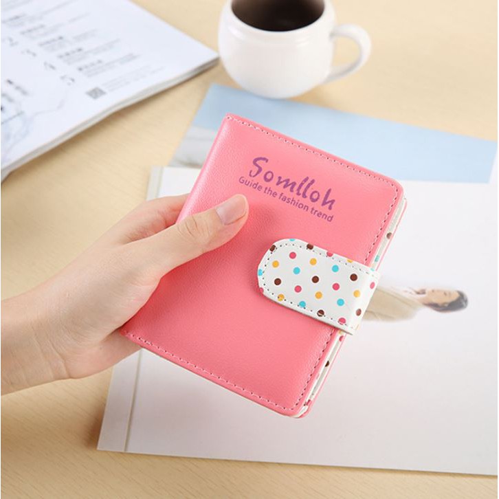 Ví nữ ngắn cầm tay thời trang Somlloh cực xinh | BigBuy360 - bigbuy360.vn