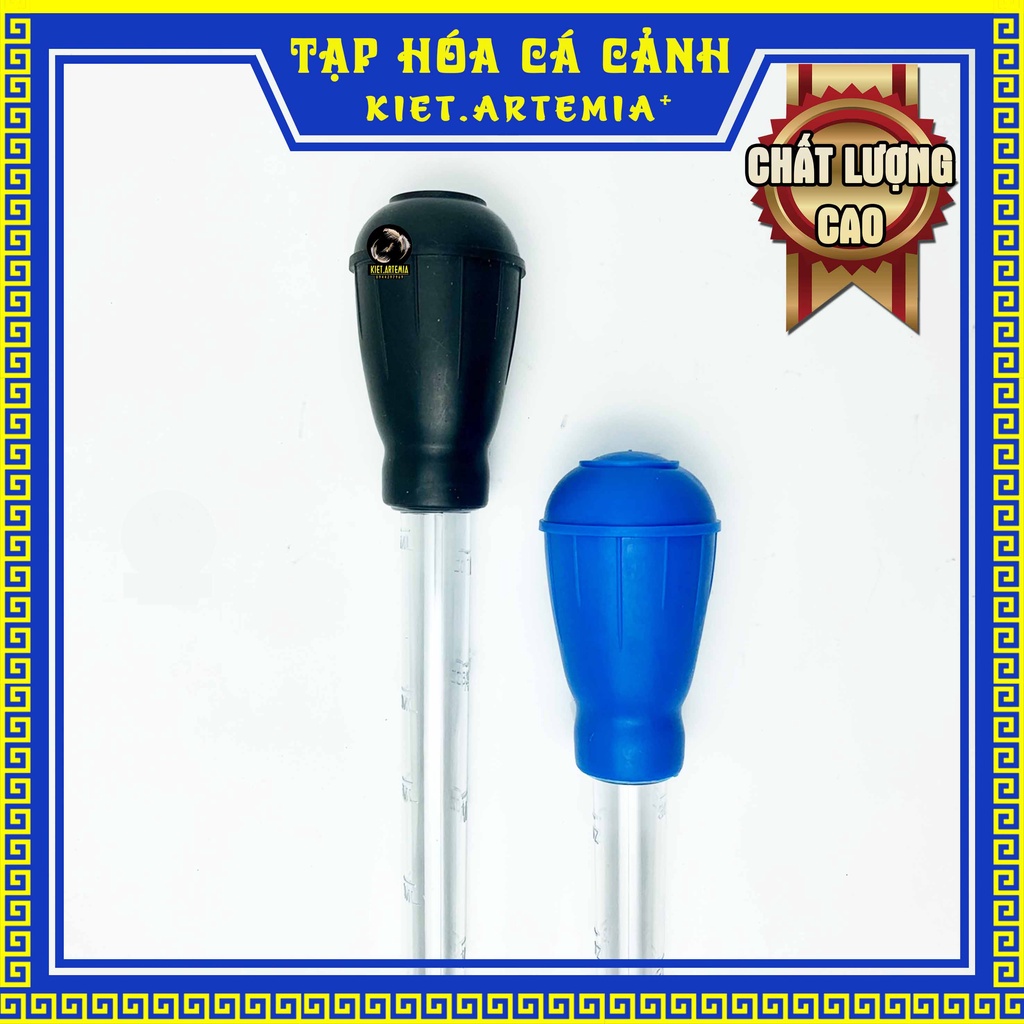 Hút cặn đáy hồ cá