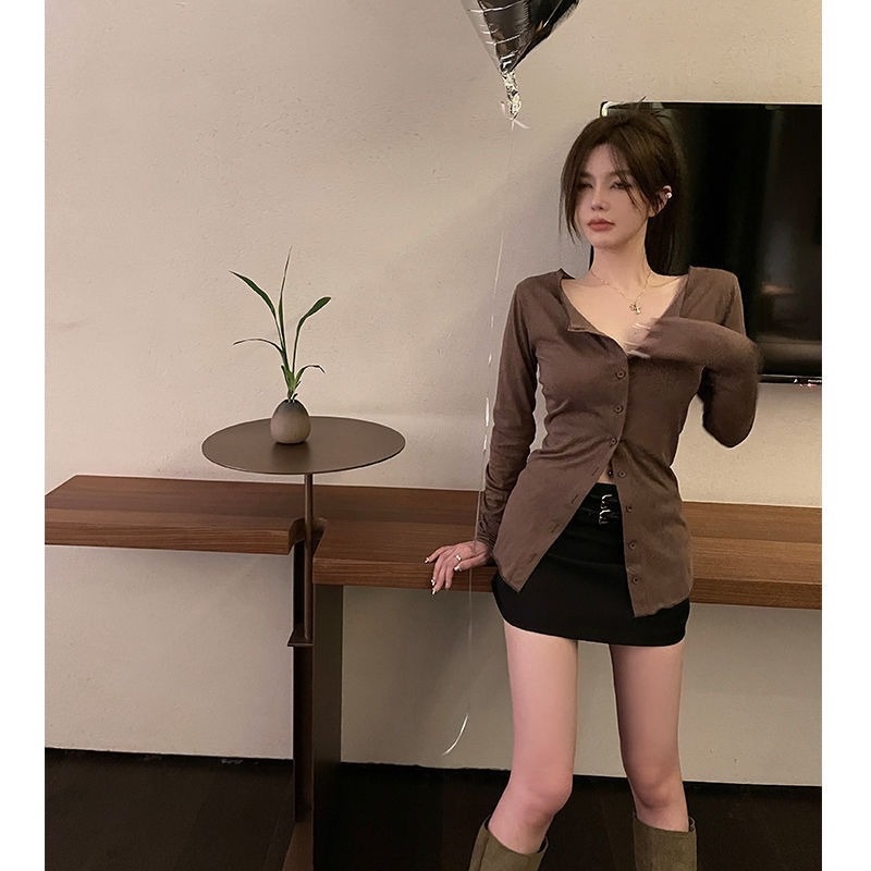 Áo Sơ Mi Mỏng Hai Màu Tay Dài Chống Nắng Phong Cách Thời Trang Mùa Thu 2022 Mới Dành Cho Nữ