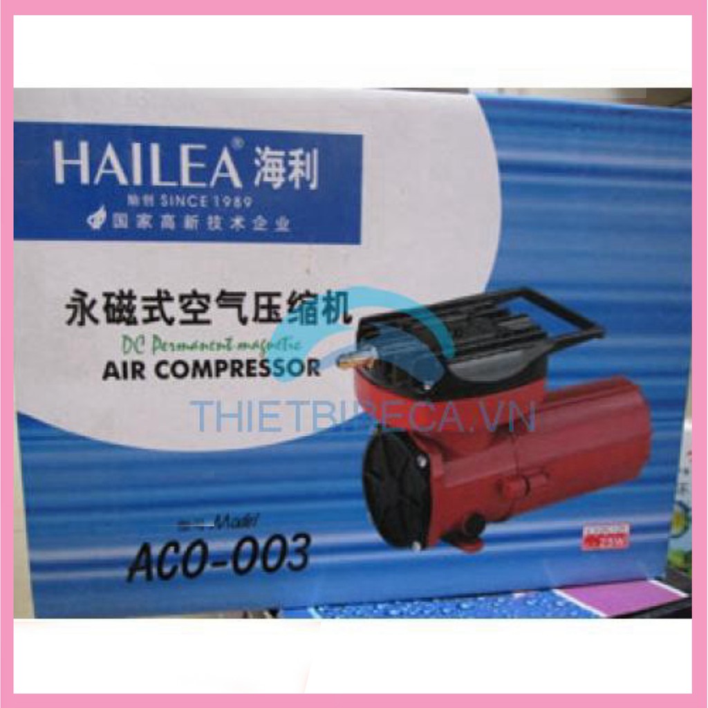 Máy Sủi Khí Oxy Hailea 25w (máy sủi chạy ắc quy 12v)