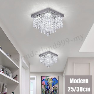 Đèn trần LED pha lê giả 20W độc đáo trang trí nhà kiểu hiện đại