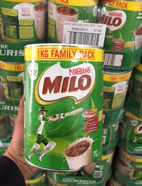 Sữa Milo úc 1kg (Date T3/2023)