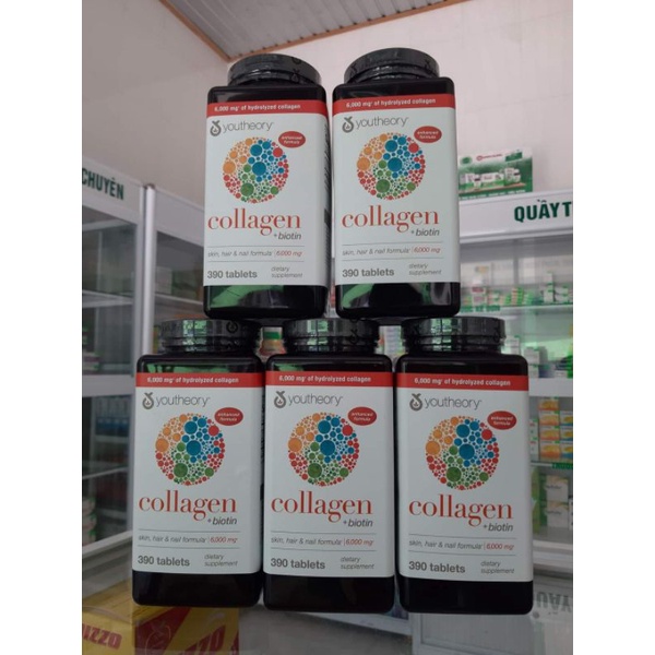 Collagen youtheory 390( biotin)