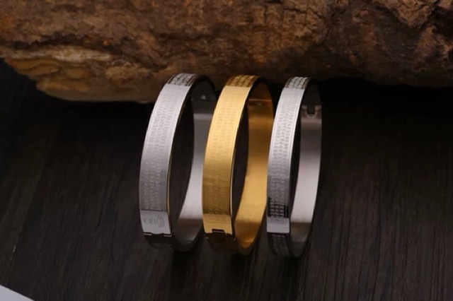 VÒNG TAY NAM CHÚ ĐẠI BI DẠNG TRÒN PHONG THỦY