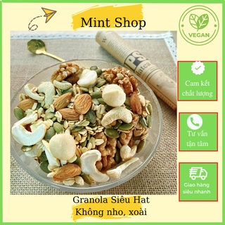 Granola Nhiều Hạt Ít Yến Mạch- Granola Siêu Hạt