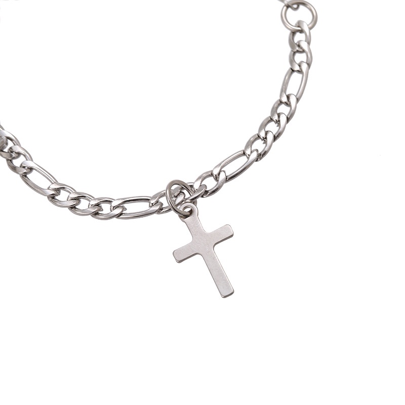 2 Vòng tay nam châm hình trái tim/ chữ thập dành cho cặp đôi