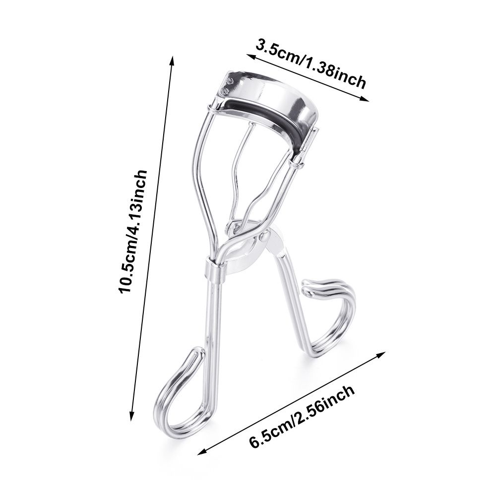 [Hàng mới về] Bộ dụng cụ bấm cong lông mi từ silicon tự nhiên tiện dụng cho nữ