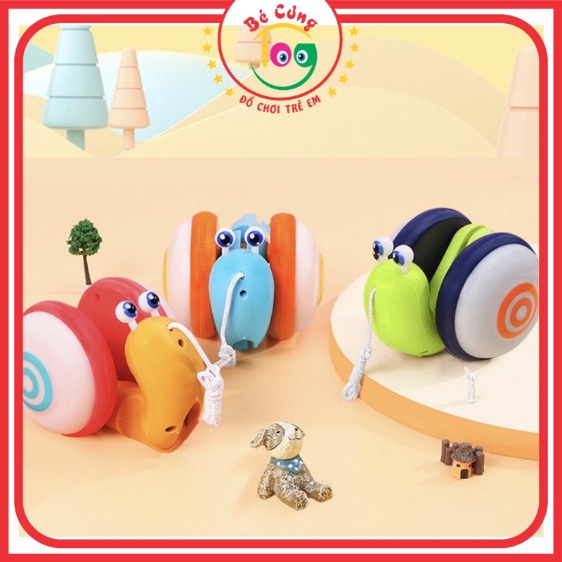 Đồ Chơi Ốc Sên Tinh Nghịch Bò Phát Sáng, Phát Nhạc Vui Nhộn Dành Cho Bé