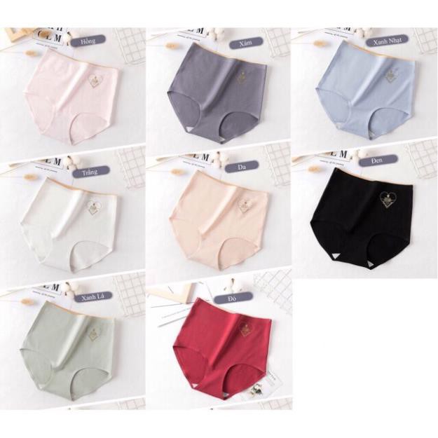 [Mã 12FASHIONSALE1 giảm 10K đơn 50K] Quần Lót Cotton Cạp Cao Không Đường May Kháng Khuẩn Chống Viêm | BigBuy360 - bigbuy360.vn