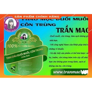 XỊT MUỖI CHO BÉ - THẢO MỘC ĐUỔI MUỖI