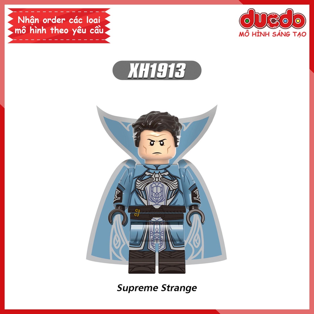Minifigures Nhân Vật Doctor Strange 2 Phù Thủy Tối Thượng Marvel - Đồ chơi Lắp ghép Xếp hình Mô hình Mini XINH X0338