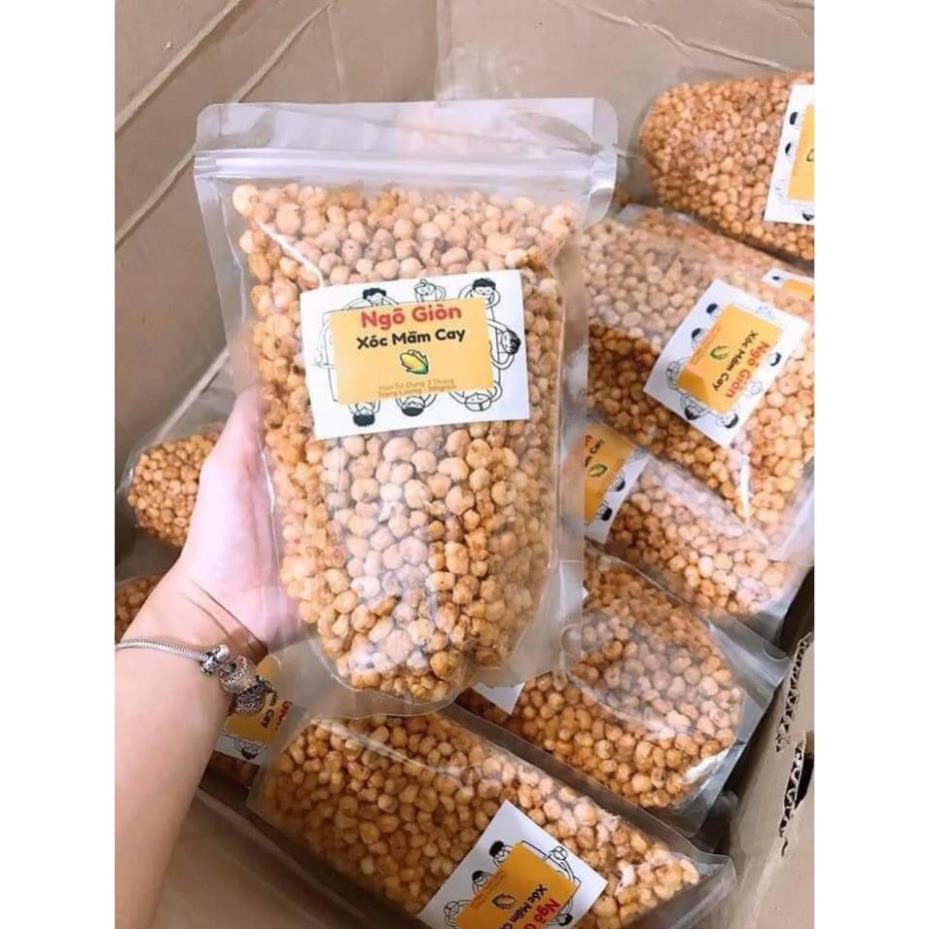 500g ngô nếp xóc mắm ớt giòn tan thơm ngon