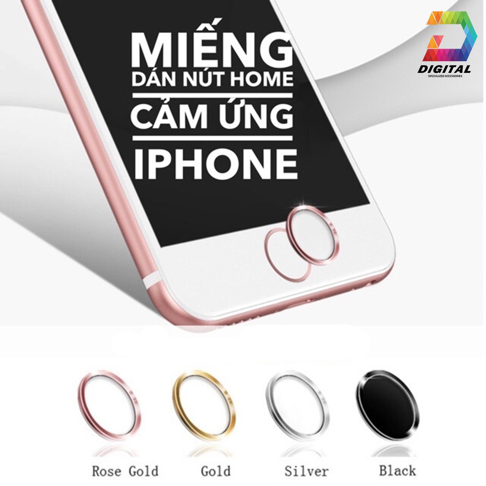 Dán Nút Home iPhone Xịn Có Nhận Vân Tay