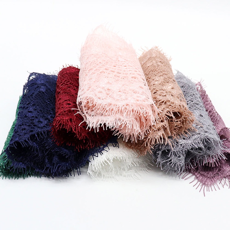 Cuộn Dây Ren Lụa polyester 3M 9.5cm Nhiều Màu Sắc Đa Dạng Tùy Chọn Dùng Trang Trí Đám Cưới