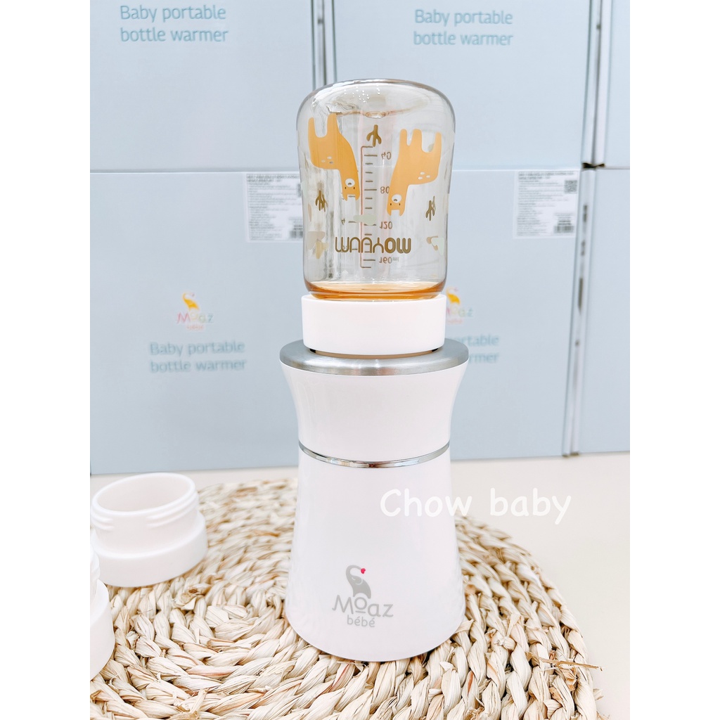 ￼Máy Hâm Sữa Cầm Tay Di Động Moaz BéBé Không Dây