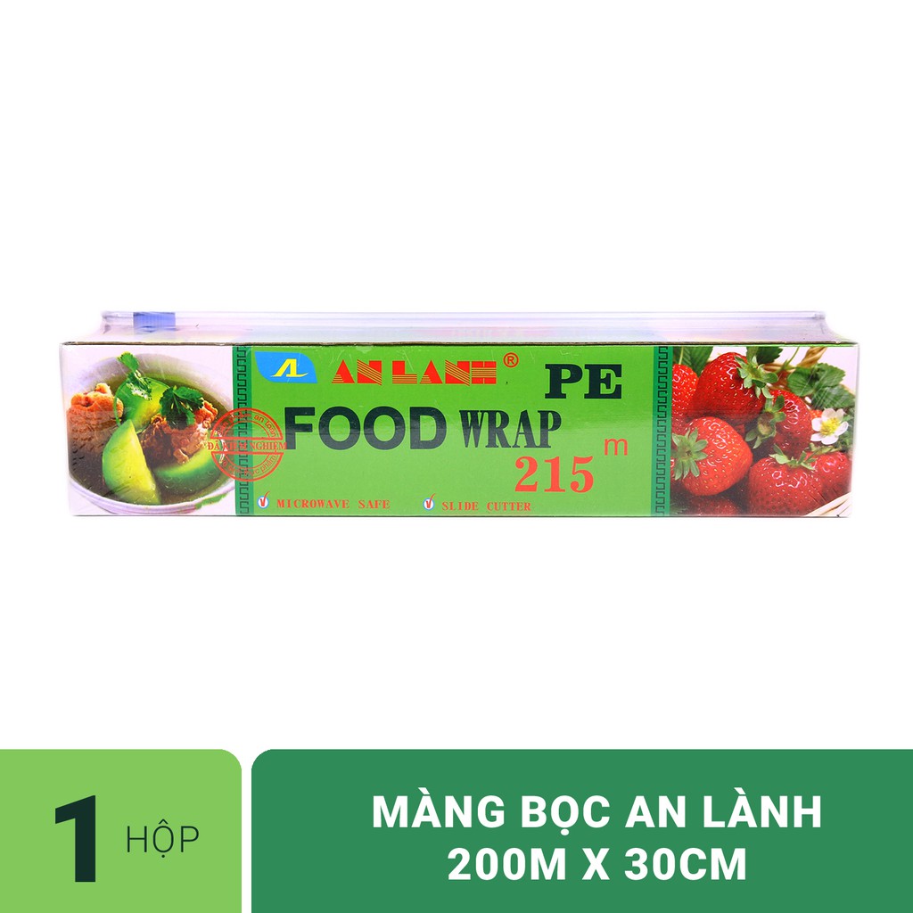 Màng bọc thực phẩm PE 200m x 30cm
