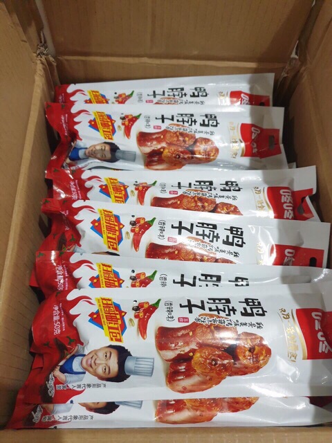 Cổ vịt cay Tứ Xuyên siêu ngon