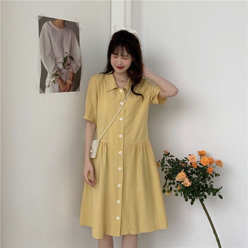 Đầm Polo dáng rộng thiết kế mới thời trang mùa hè theo phong cách hàn quốc cho nữ