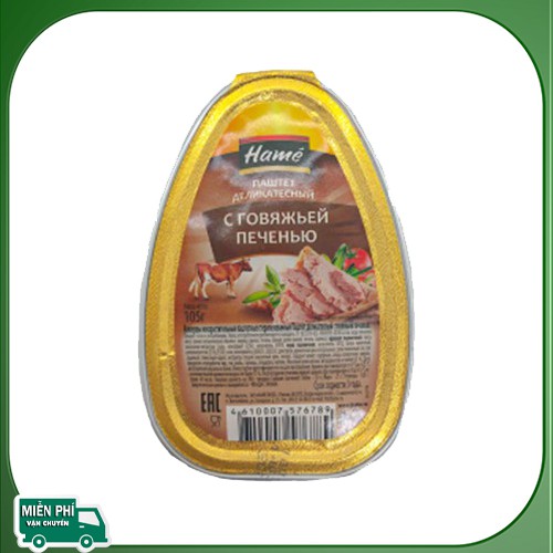 HỘP PATE HAME NHẬP KHẨU NGA 105G | BigBuy360 - bigbuy360.vn
