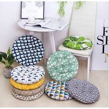 Đệm ngồi bệt bằng bông có hoạ tiết siêu xinh
