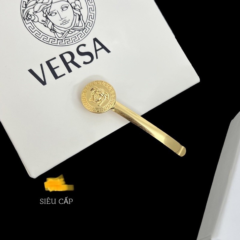 Kẹp tóc logo versace sang xịn hàng siêu đẹp