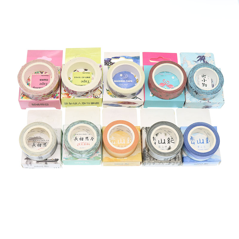 1 Cuộn Băng Keo Phong Cách Vintage Trang Trí Sổ Tay